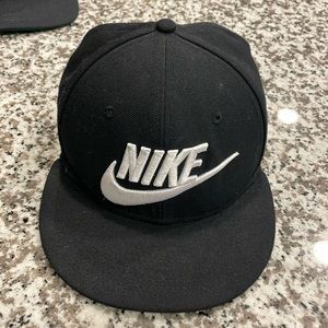 Nike Black Flat Bill Cap
